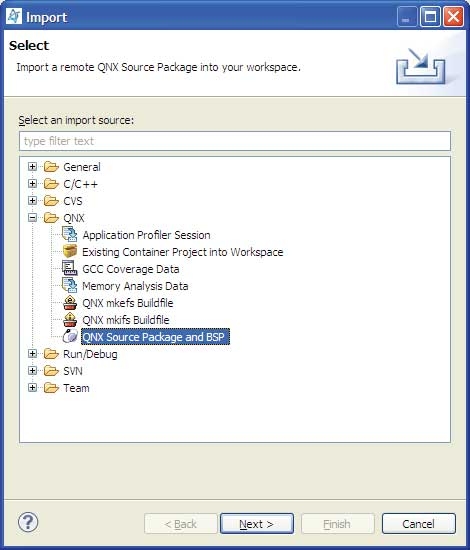 Importing a BSP